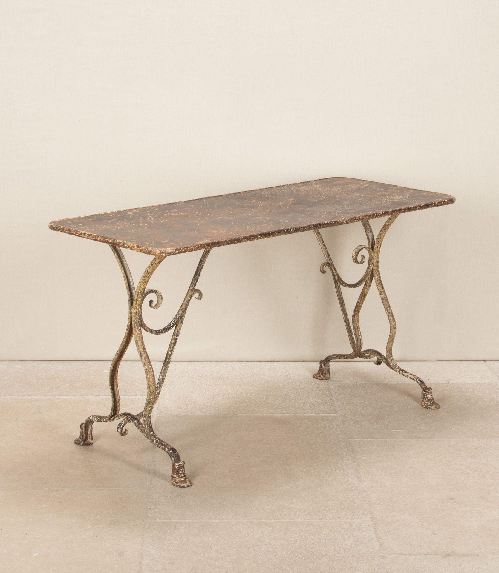 Late 19th Century French Arras carre longue table. Retaining it's original patina. Circa 1890.