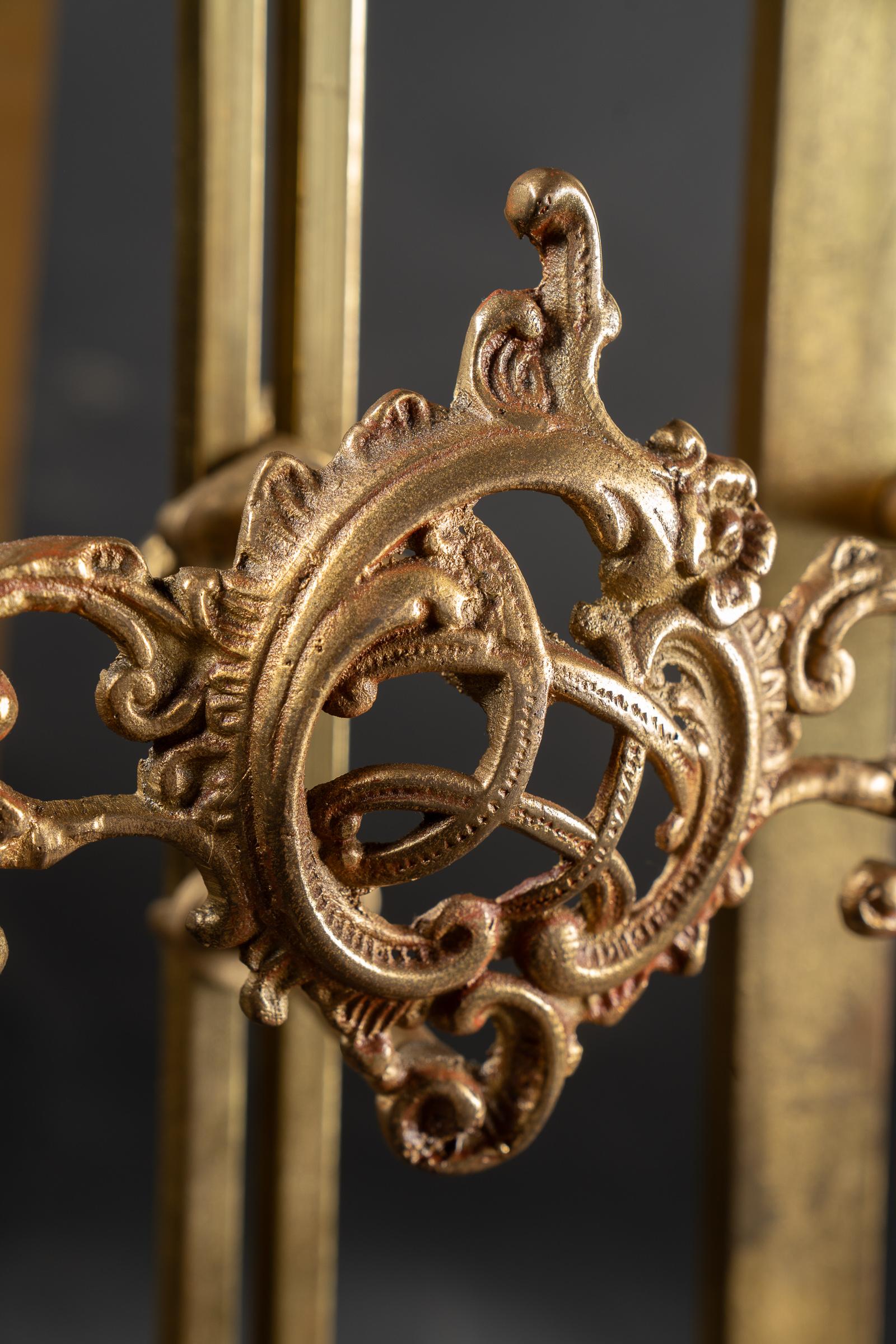 Late 19th Century French Art Nouveau Solid Brass Easel 3