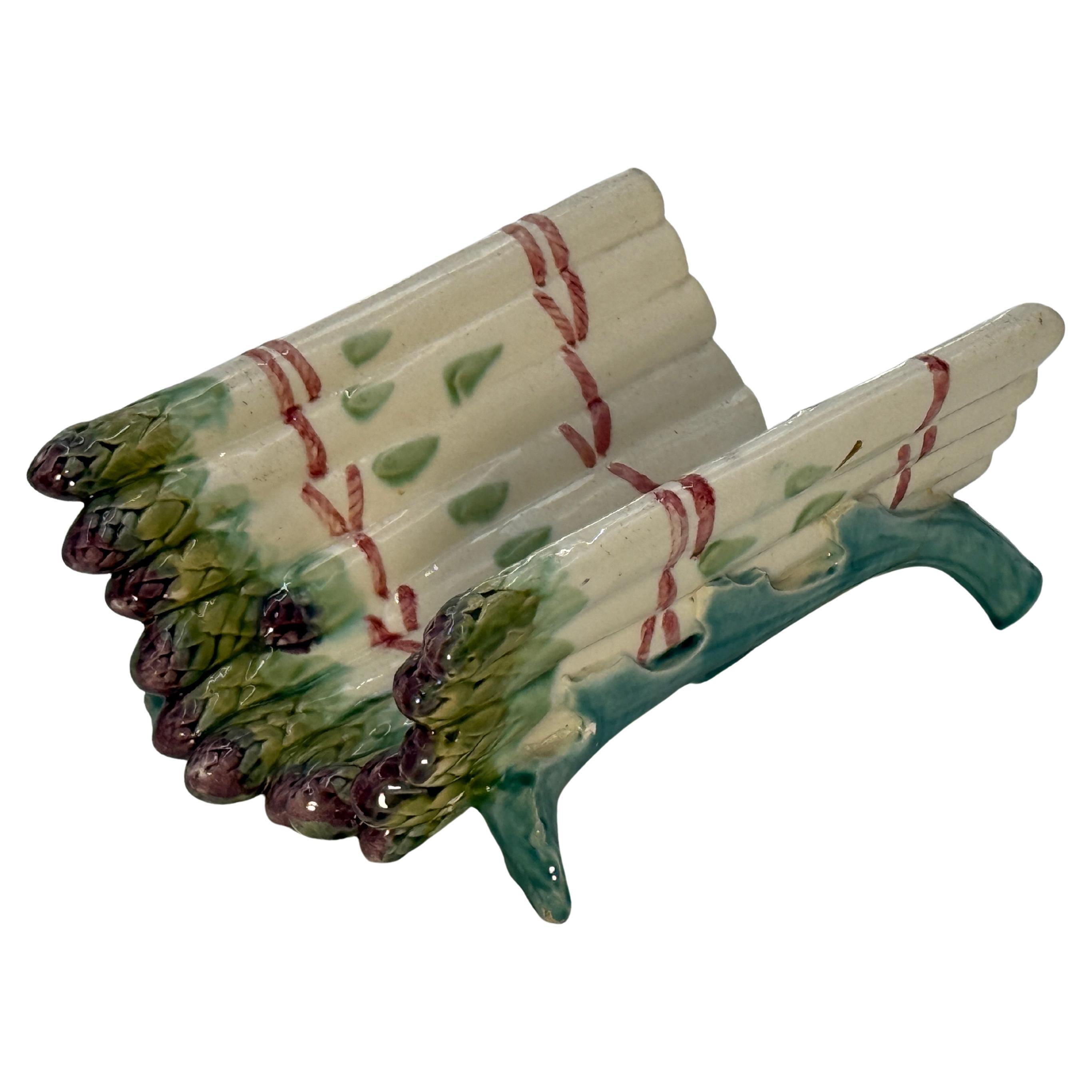 Late 19th Century French Asparagus Plate