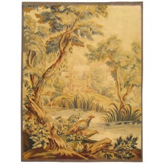 Late 19th Century French Aubusson Landscape Tapestry