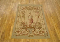 Arazzo Aubusson francese della fine del XIX secolo