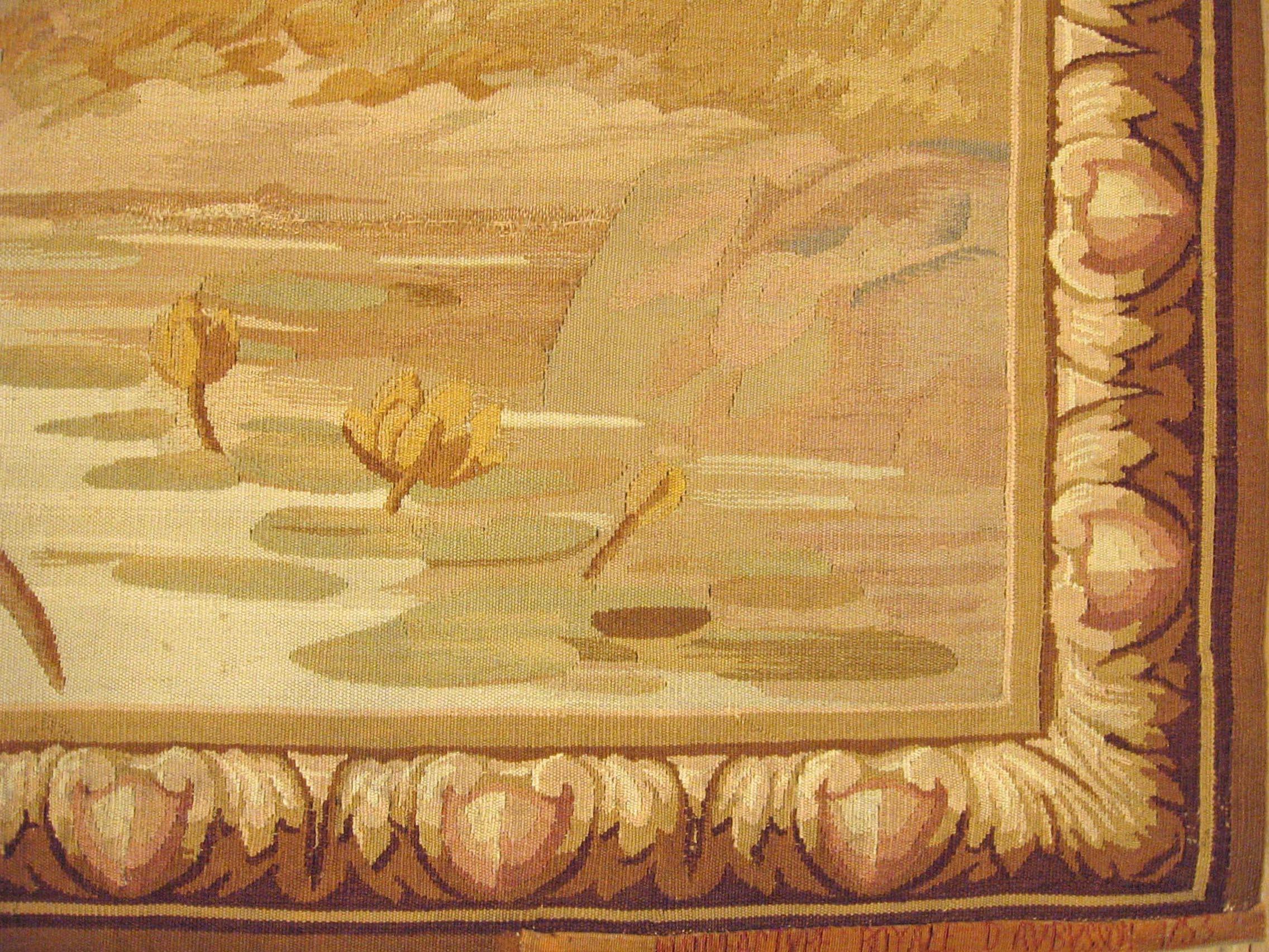 Französischer Aubusson-Wandteppich des späten 19. Jahrhunderts im Zustand „Gut“ im Angebot in New York, NY