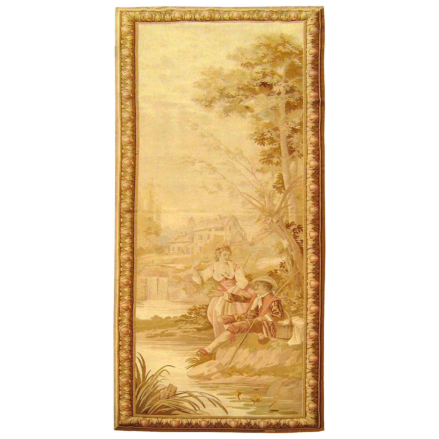 Late 19th Century French Aubusson Tapestry For Sale