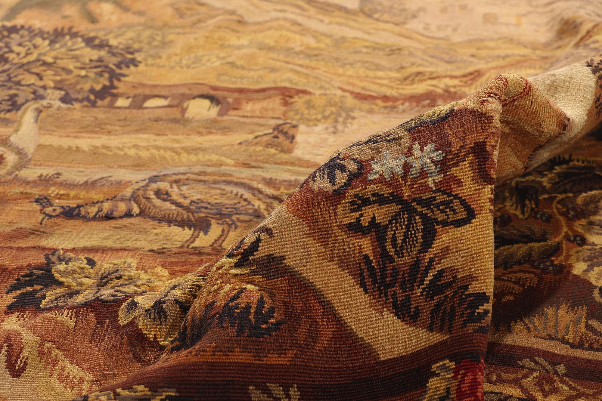 Arazzo Aubusson Verdure francese della fine del XIX secolo in stile Luigi XVI Revival In condizioni buone in vendita a Dallas, TX