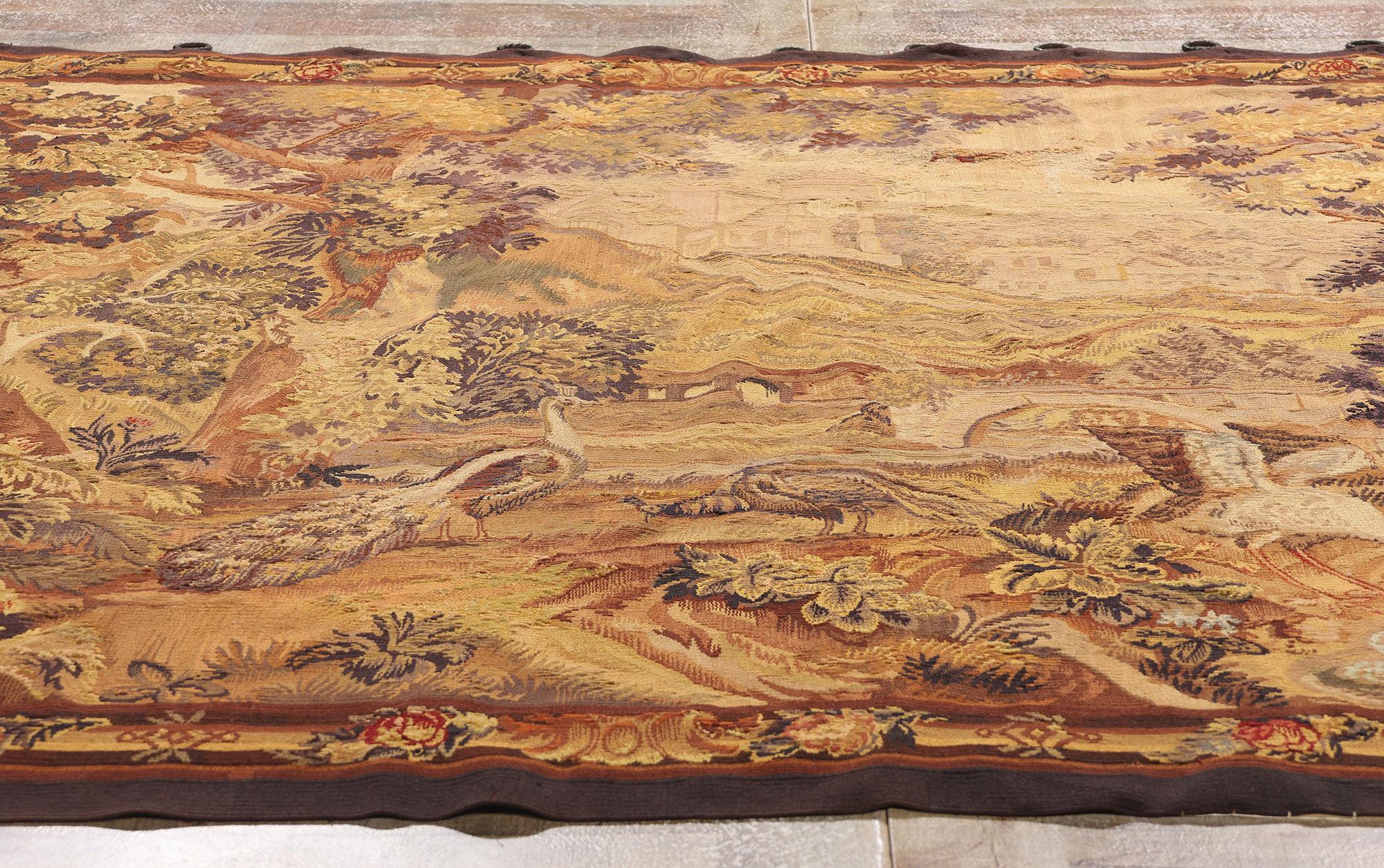 Arazzo Aubusson Verdure francese della fine del XIX secolo in stile Luigi XVI Revival in vendita 2
