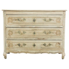 Late 19th Century French Bleached Oak Drawer Chest
