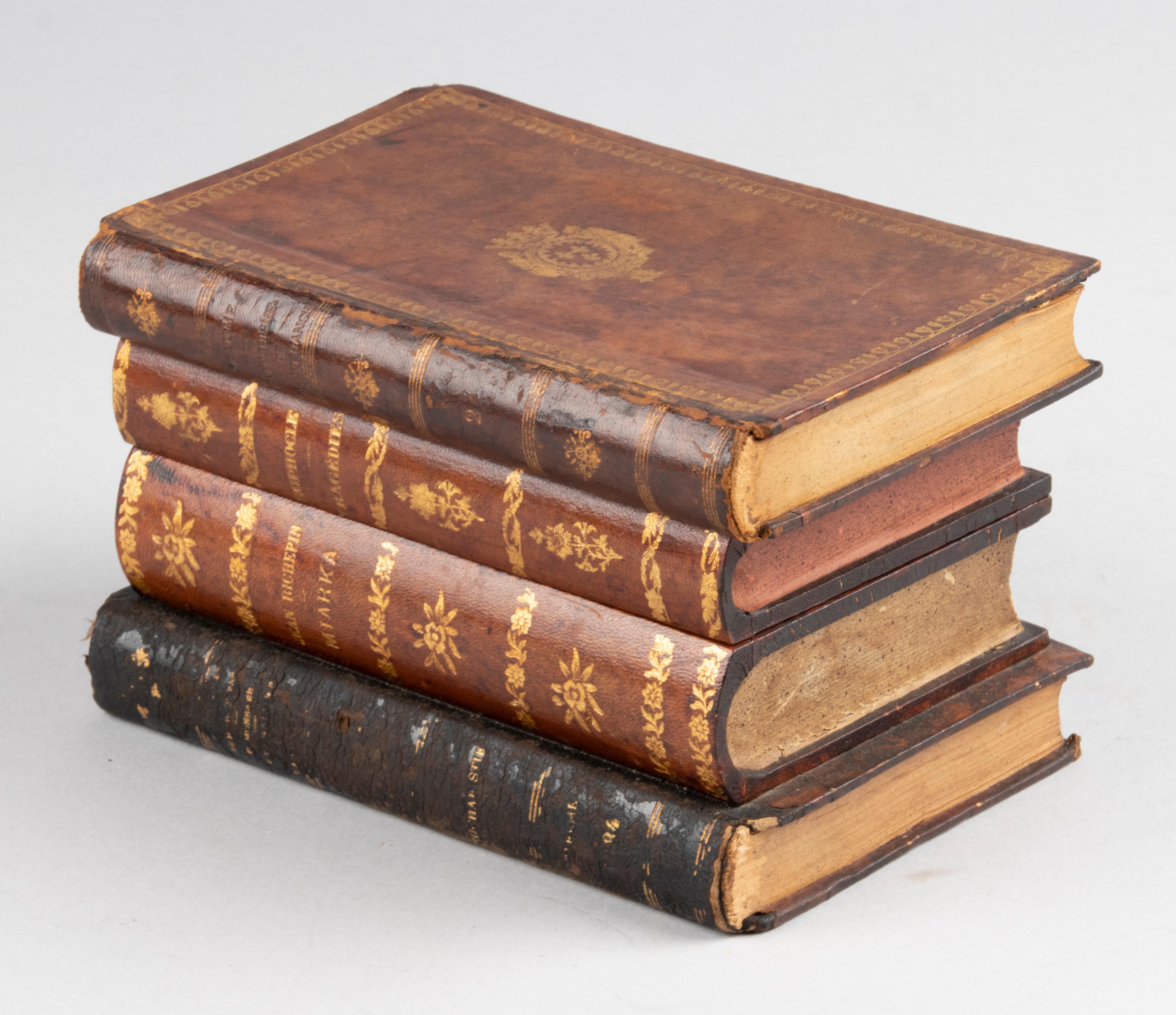 Late 19th Century French Book Shaped Liquor Cabinet 