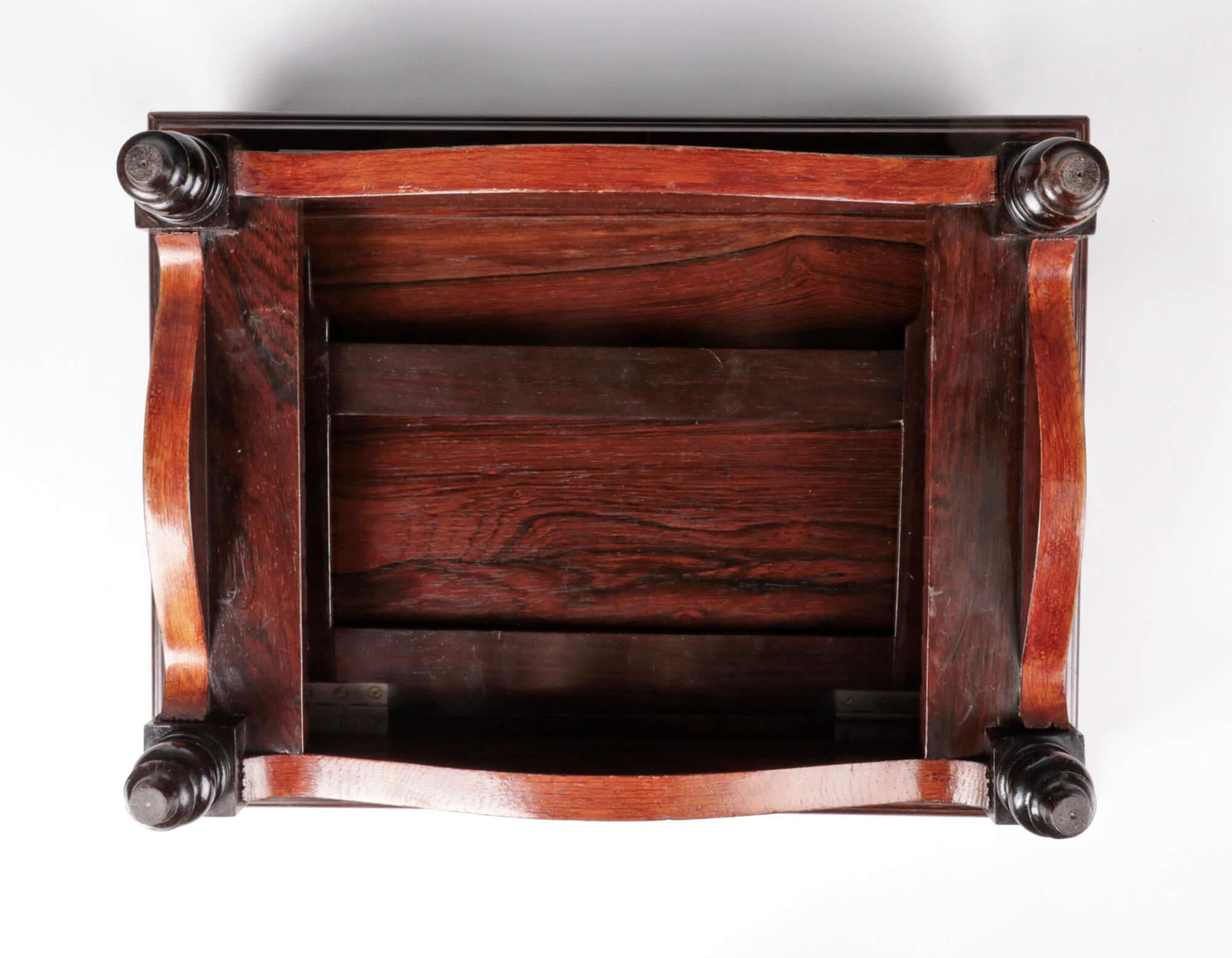 Late 19th Century French Book Stand Rack Made of Rosewood 5