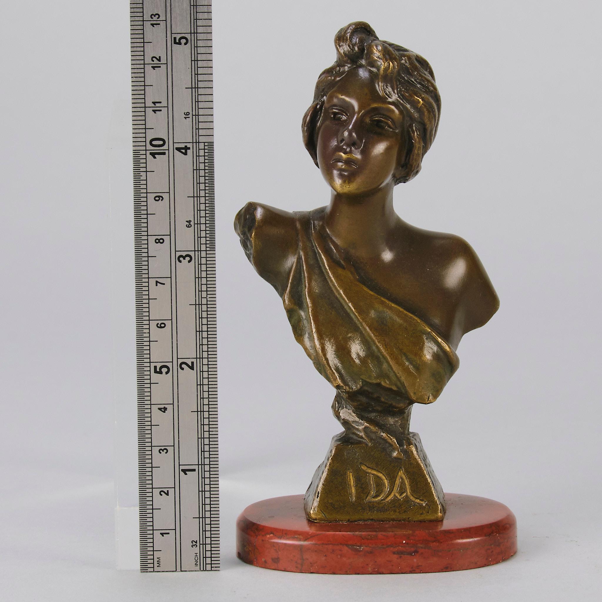 Late 19th Century French Bronze Bust entitled 