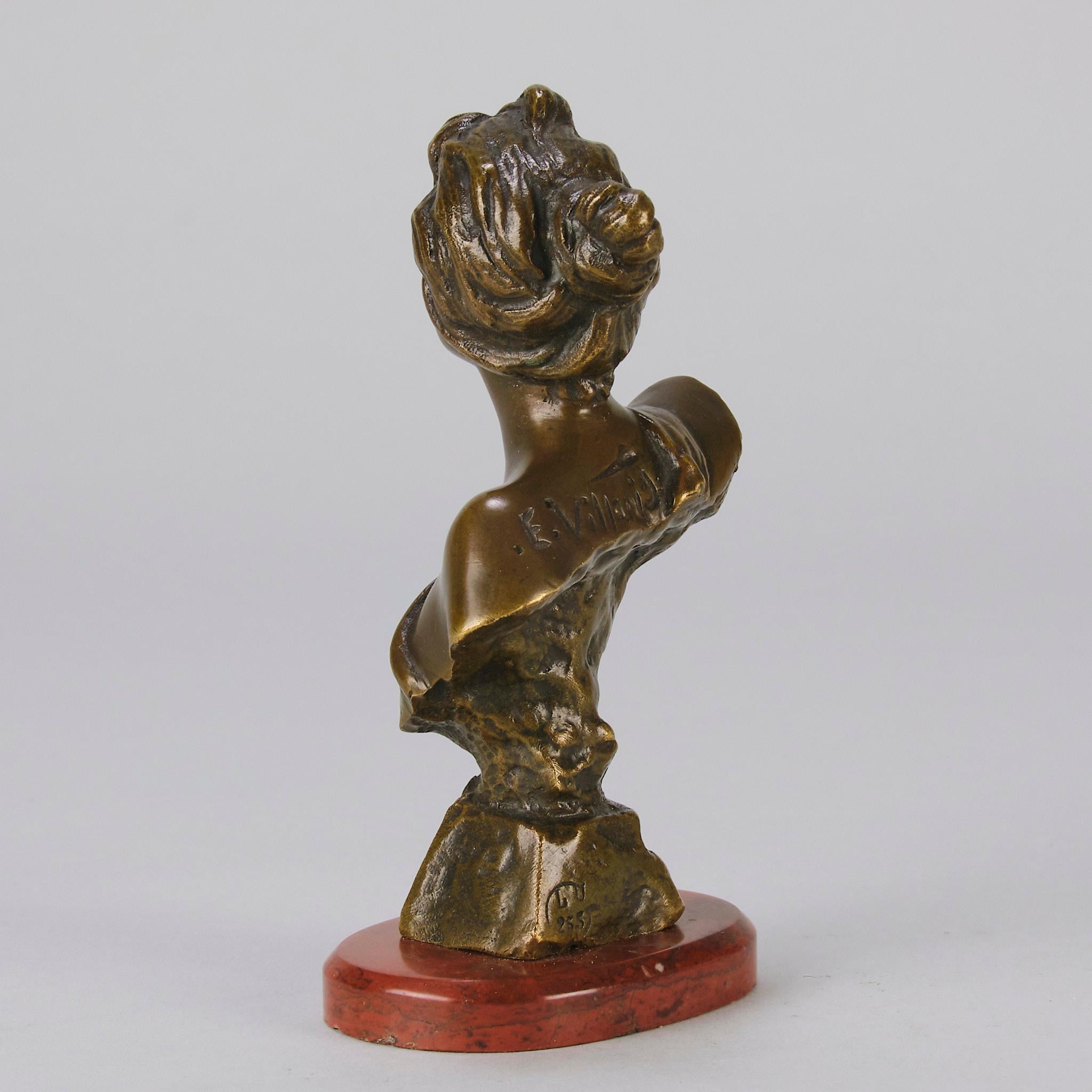 Late 19th Century French Bronze Bust entitled 