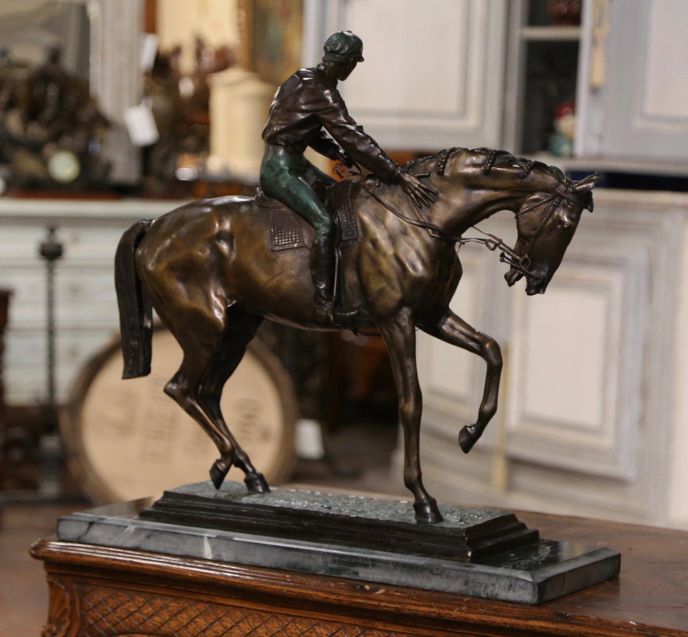 Sculpture en bronze française de la fin du 19e siècle 