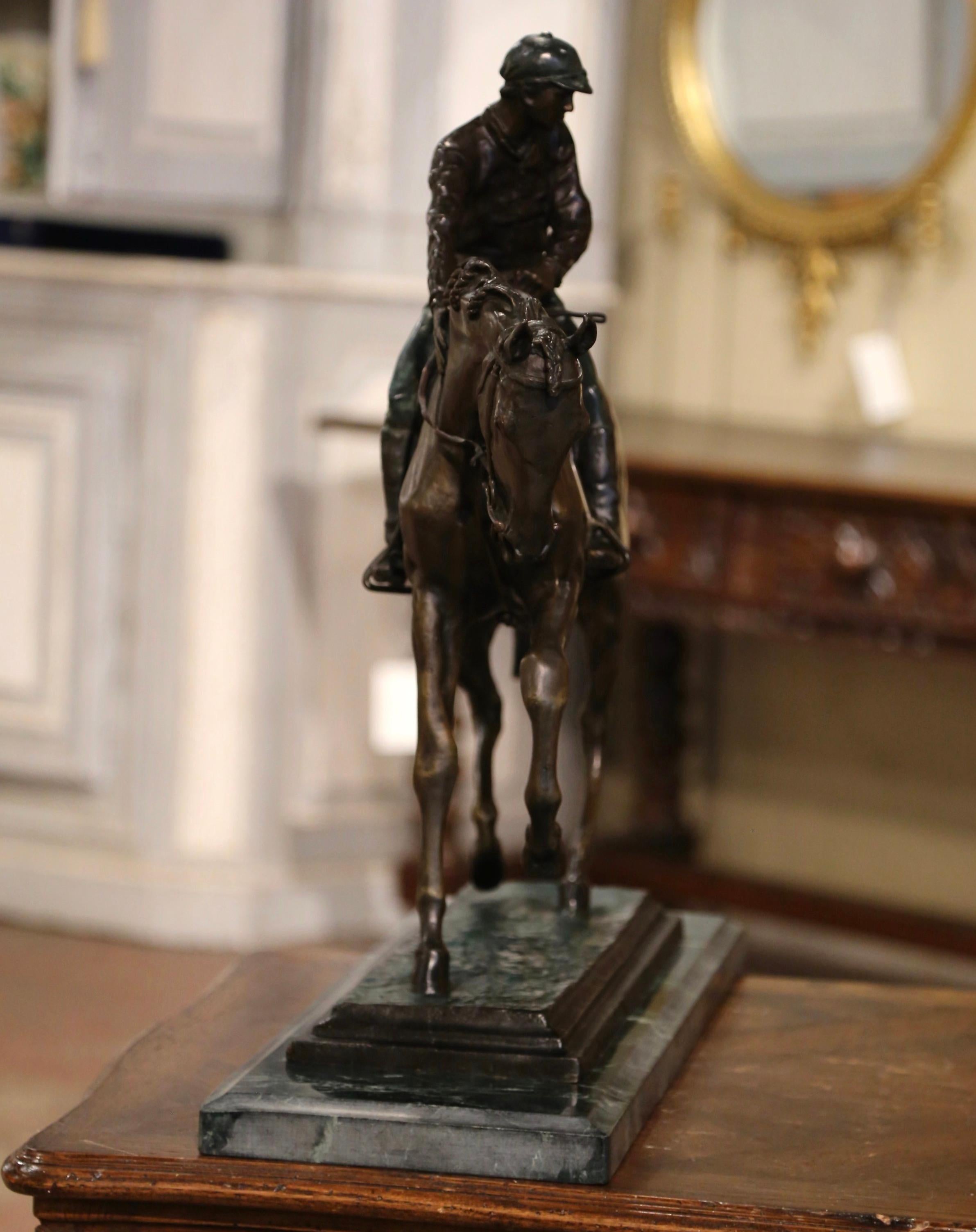 Sculpture en bronze française de la fin du 19e siècle 