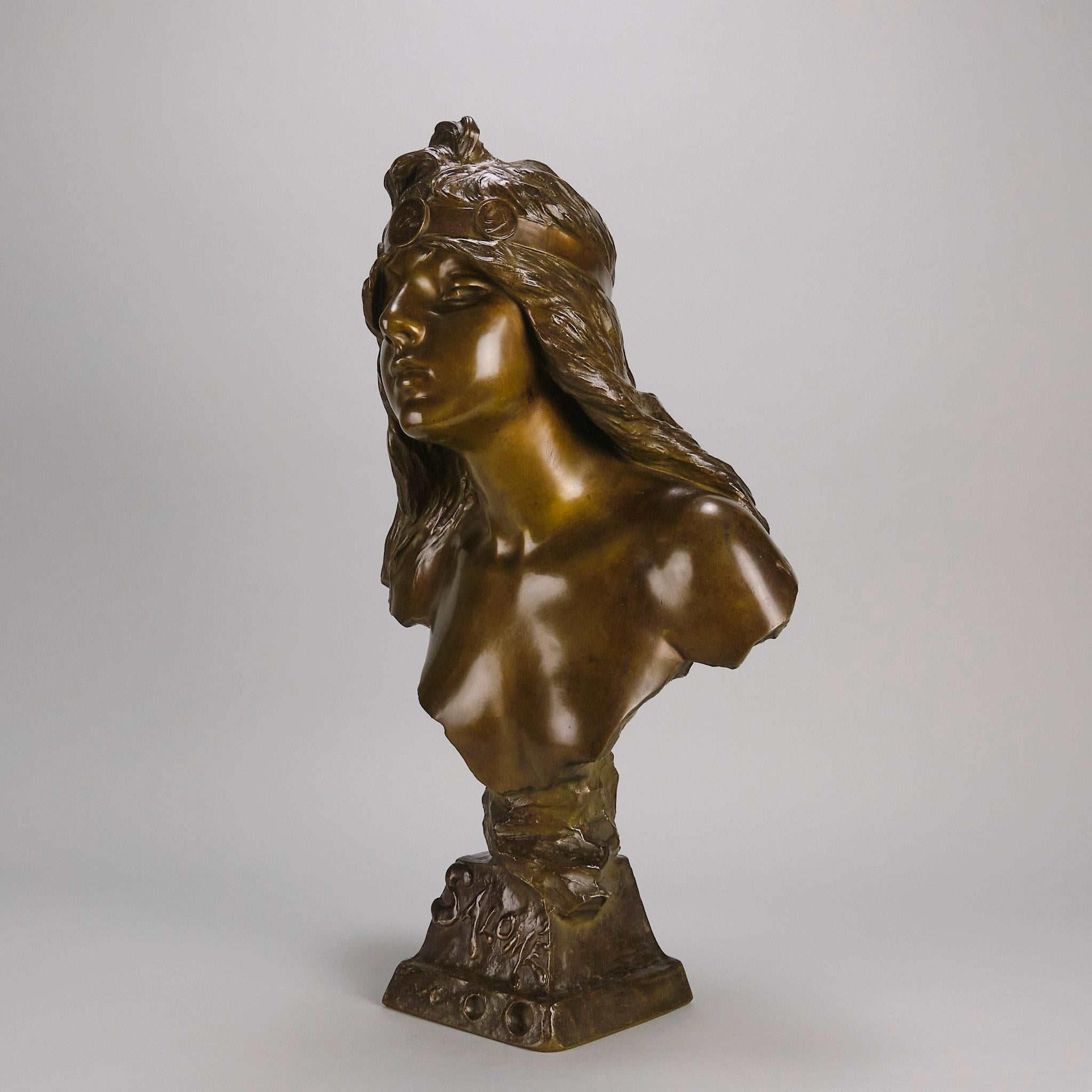 Sculpture en bronze française de la fin du XIXe siècle 