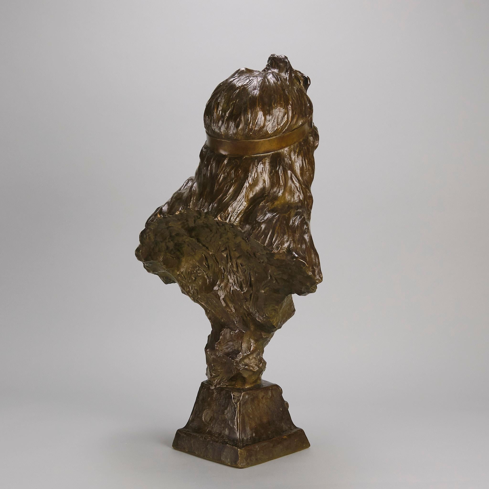 Sculpture en bronze française de la fin du XIXe siècle 