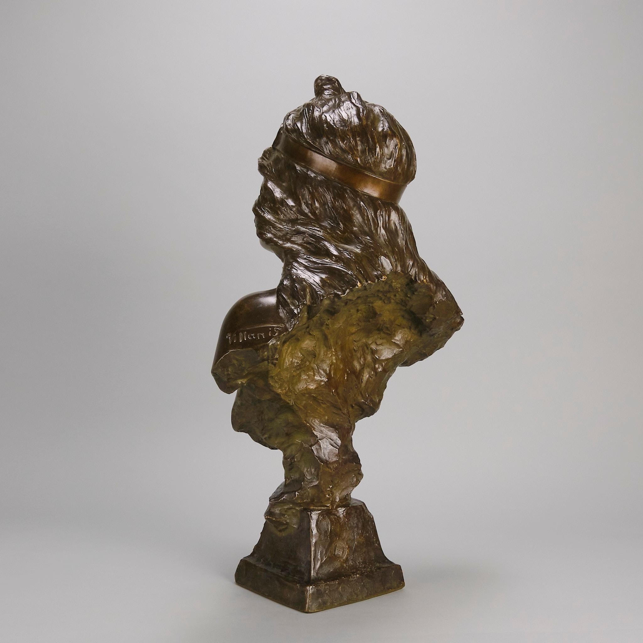 Sculpture en bronze française de la fin du XIXe siècle 