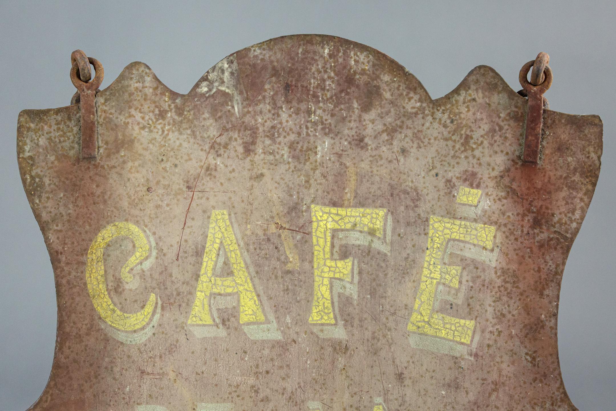 french cafe signs