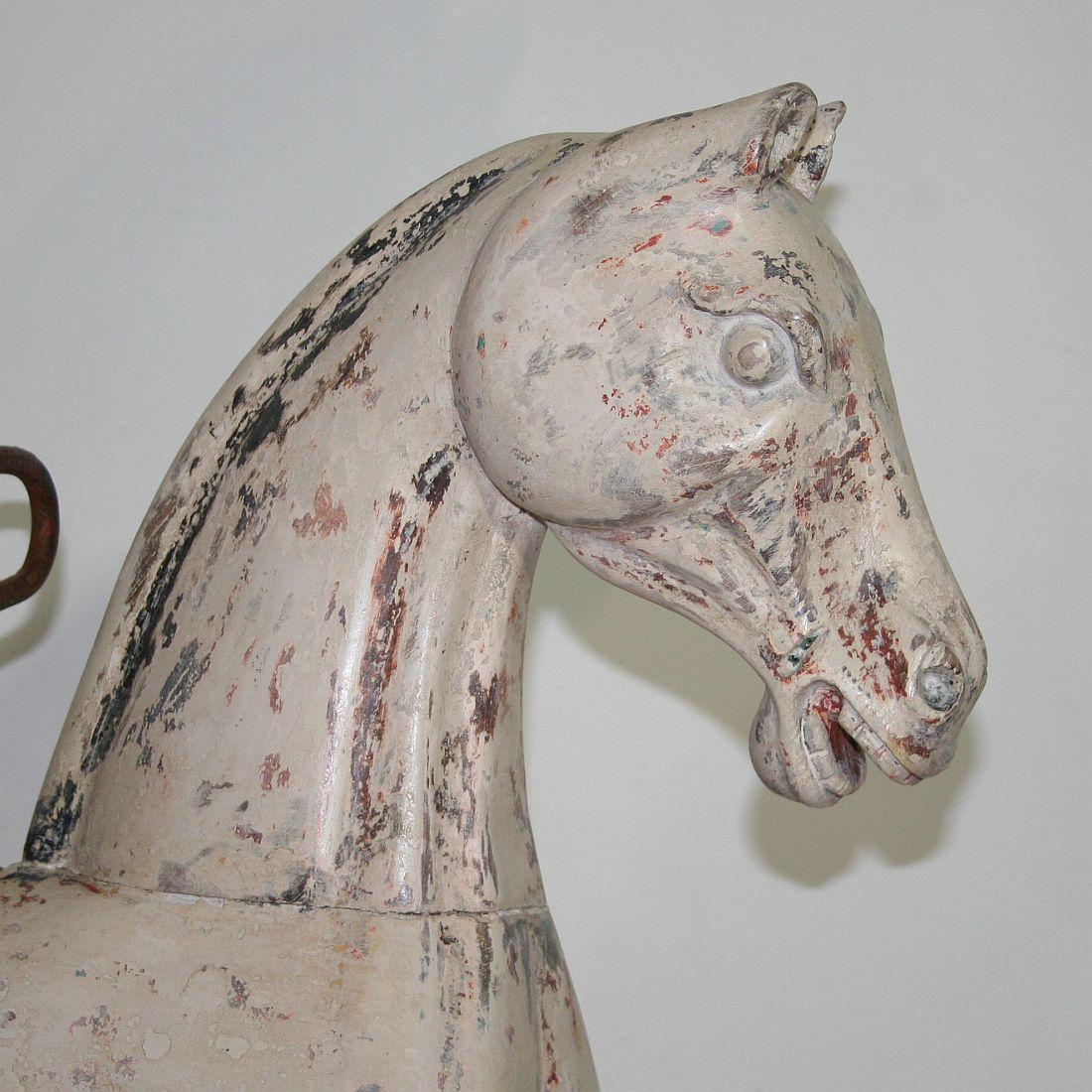 Late 19th Century French Carousel Horse 1
