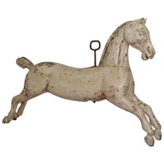 Antique Late 19th Century French Carousel Horse