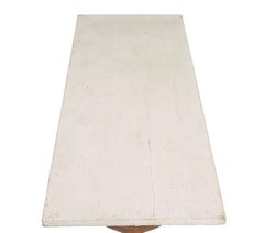 Late 19th century French cast iron side table