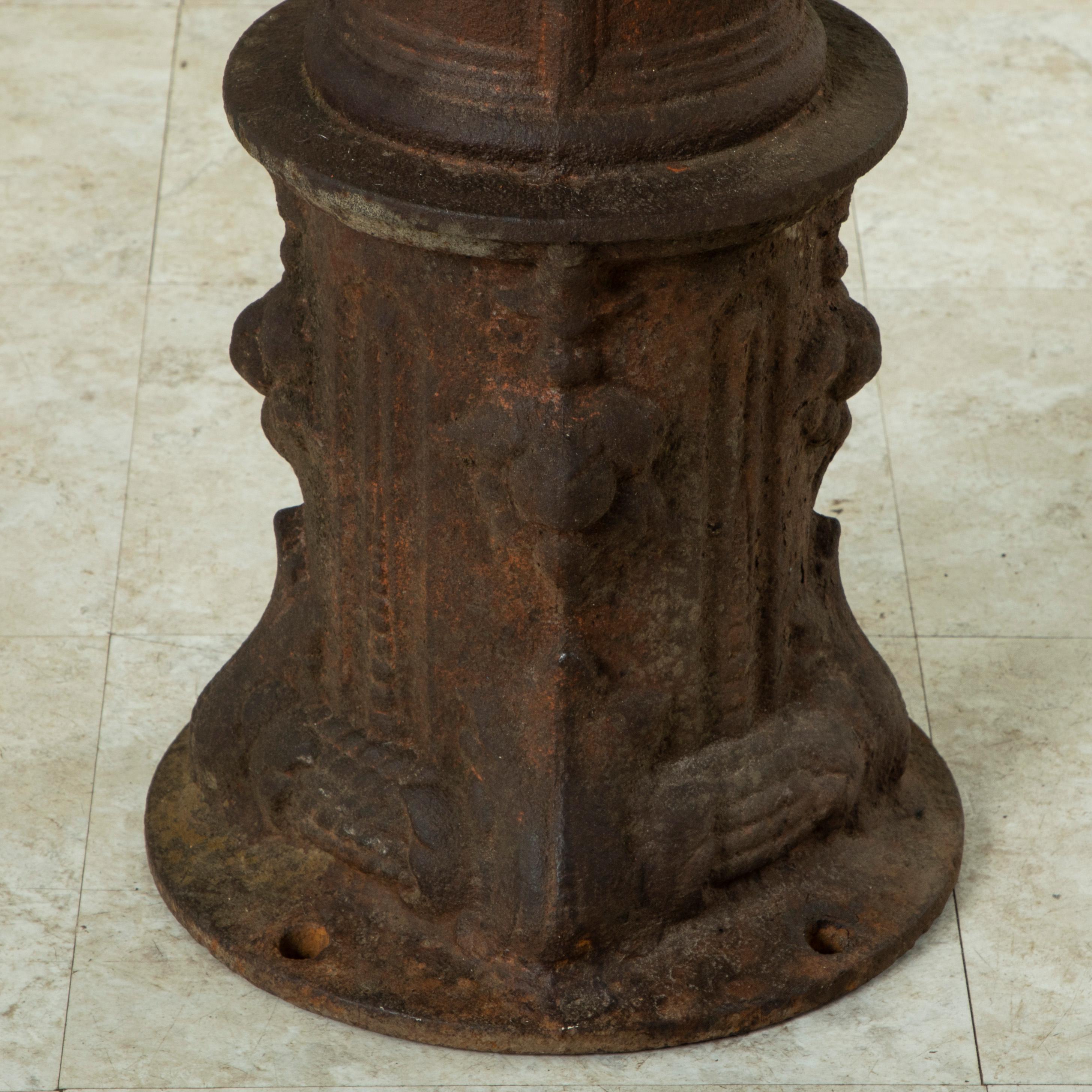Late 19th Century French Cast Iron Village Pump or Fountain 8