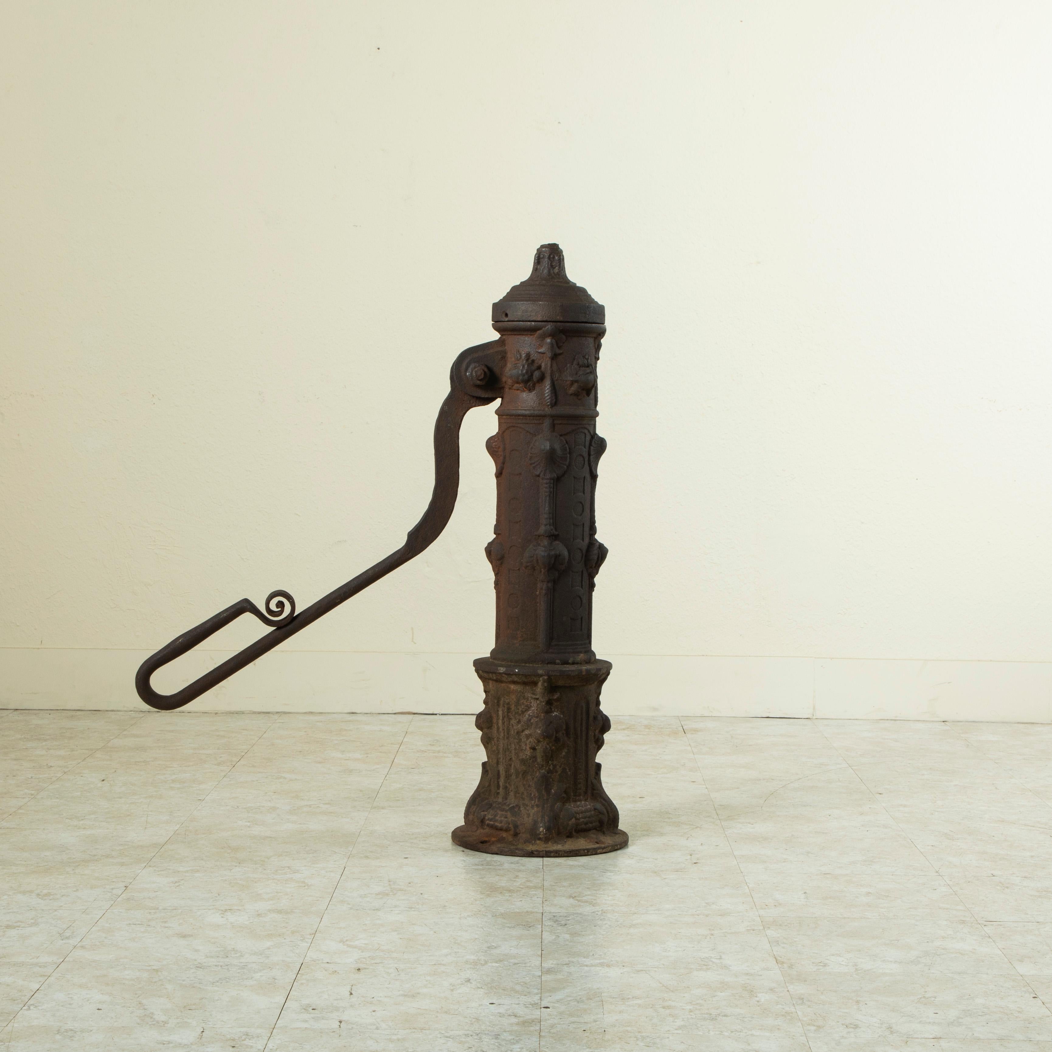 Late 19th Century French Cast Iron Village Pump or Fountain 1
