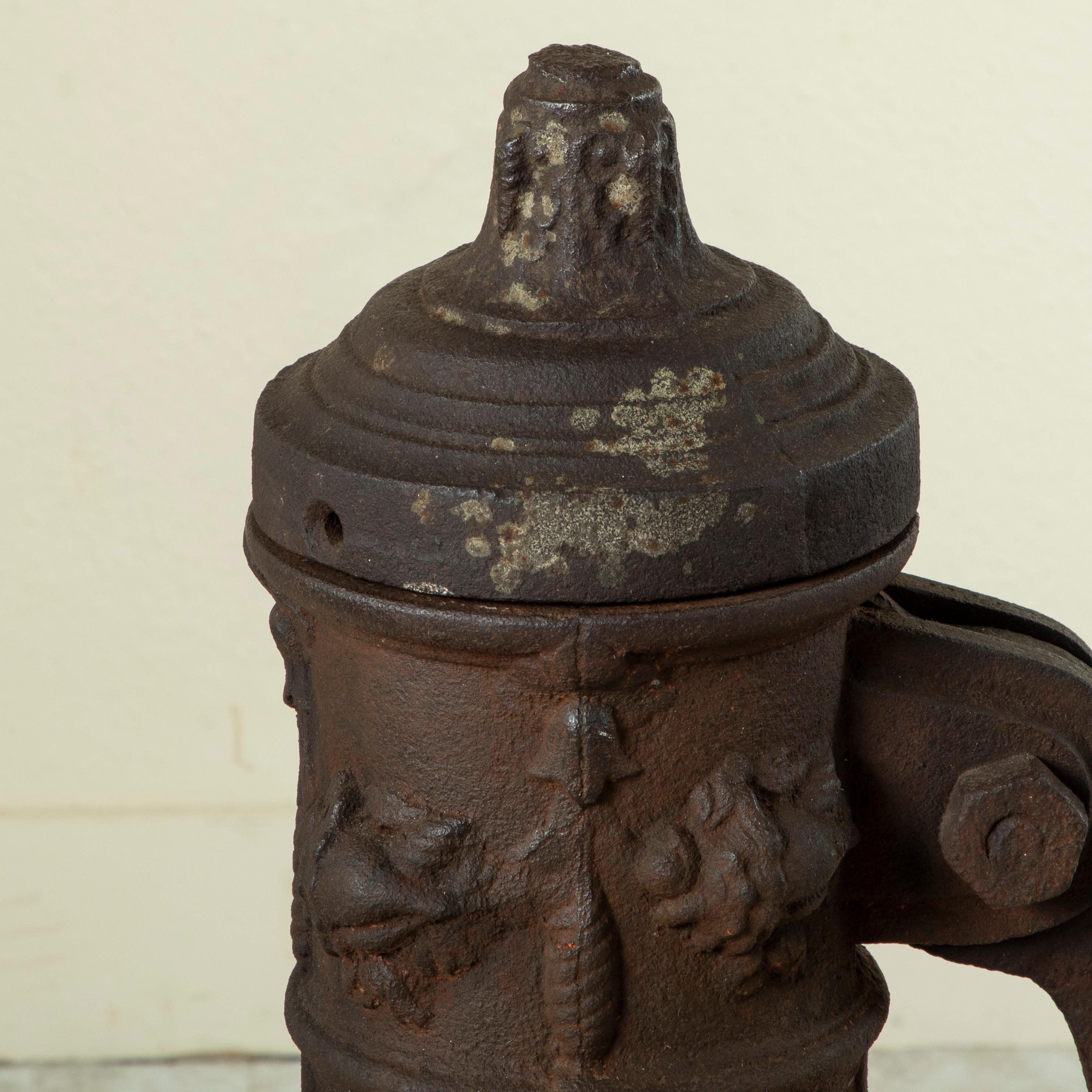 Late 19th Century French Cast Iron Village Pump or Fountain 3