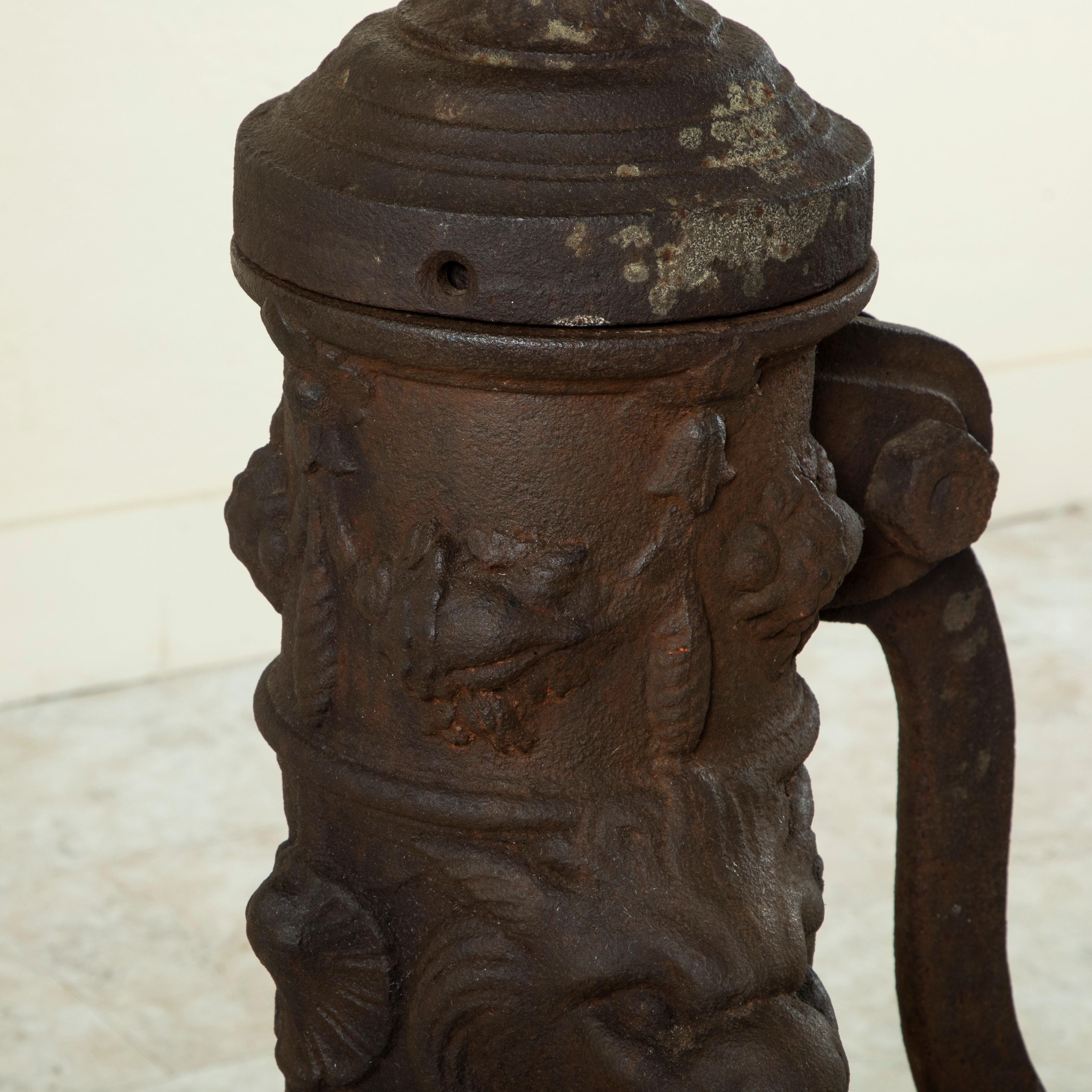 Late 19th Century French Cast Iron Village Pump or Fountain 5