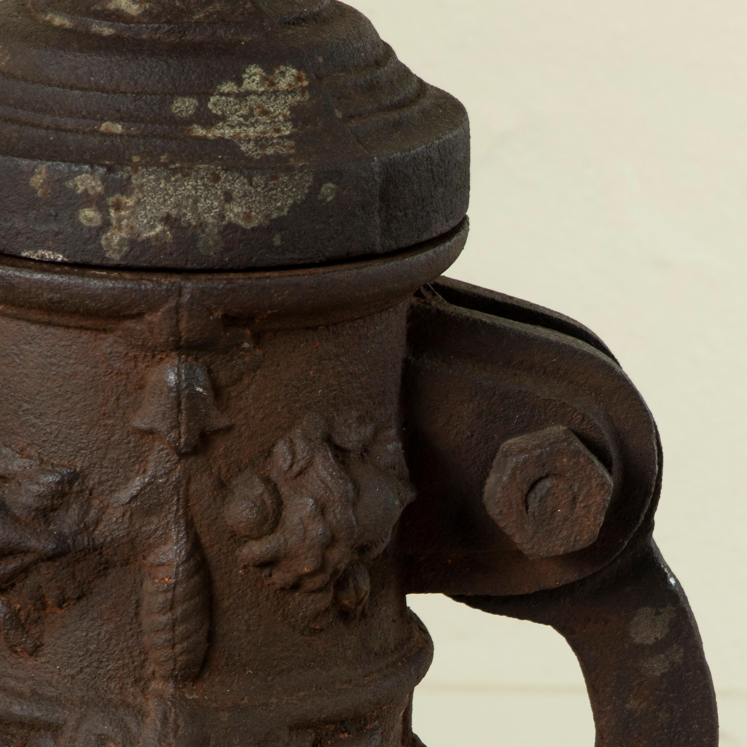 Late 19th Century French Cast Iron Village Pump or Fountain 6
