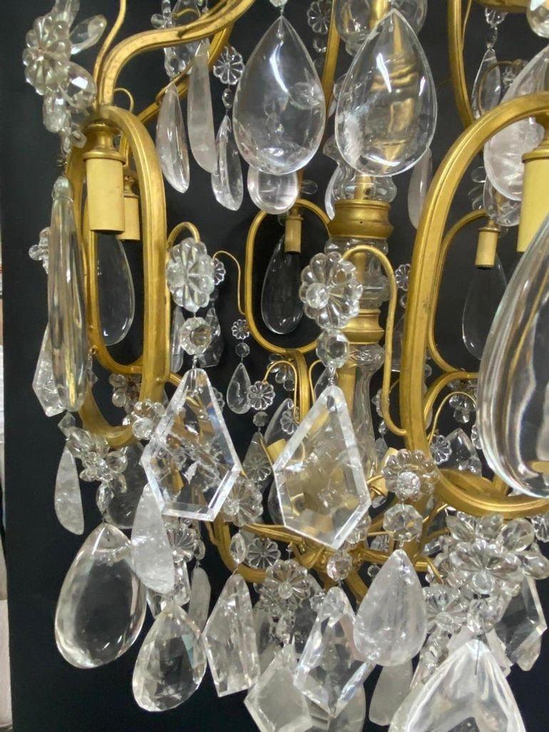 Bronzo Lampadario francese della fine del XIX secolo in vendita