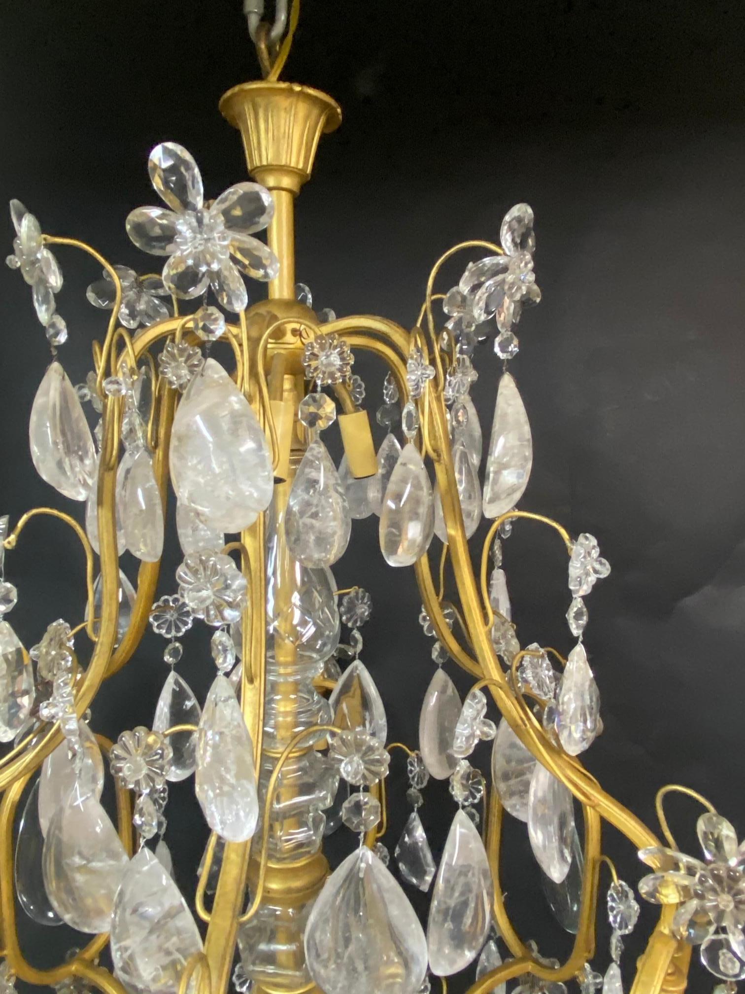 Late 19th Century French Chandelier For Sale 3