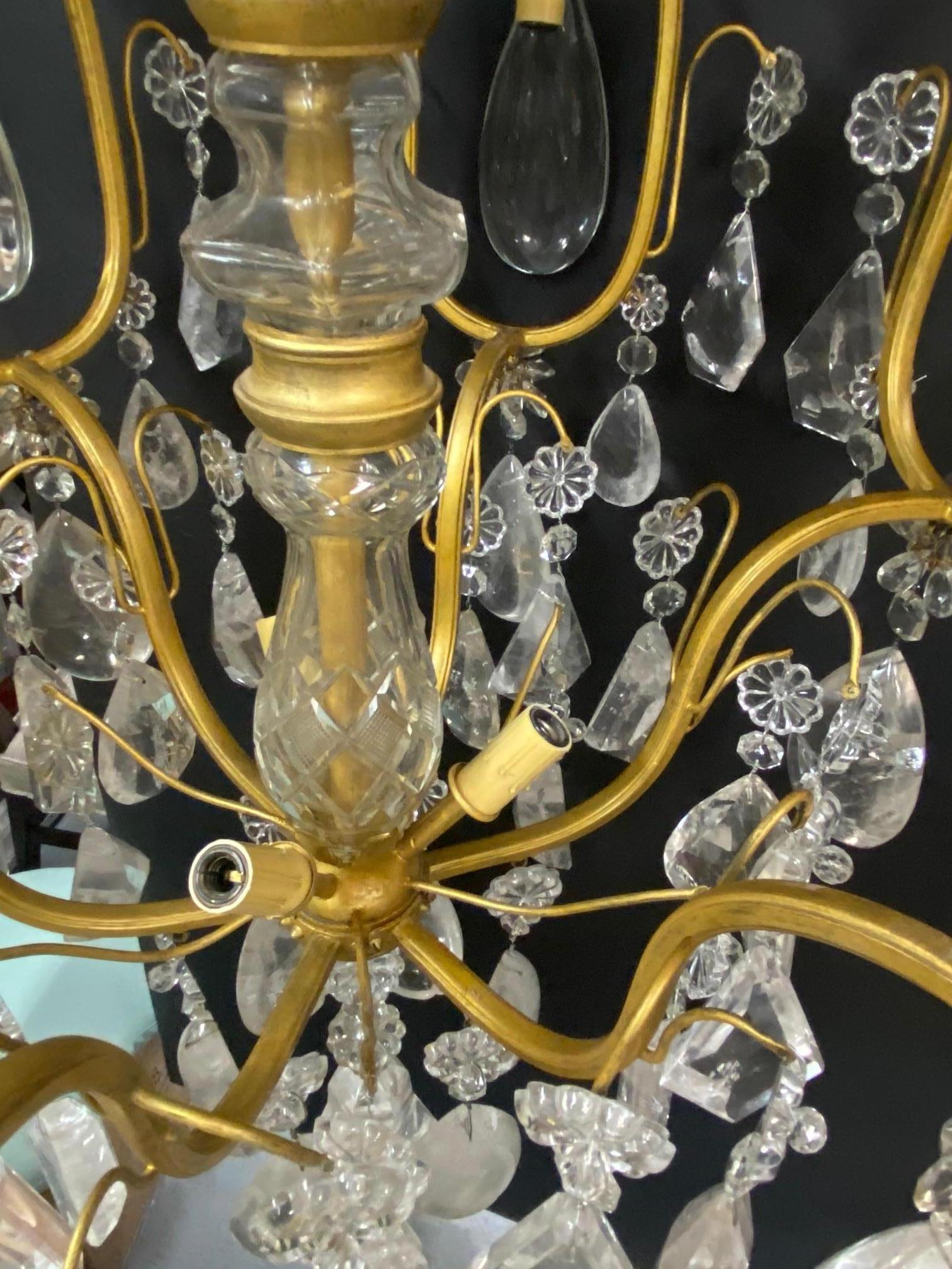 Late 19th Century French Chandelier For Sale 4