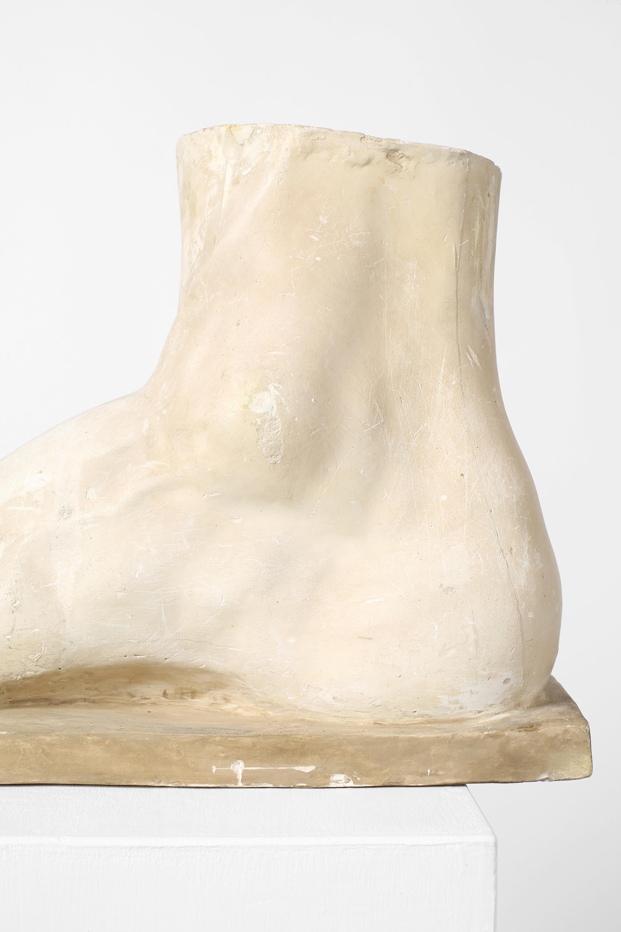 Piede in gesso classico francese della fine del XIX secolo in vendita 2