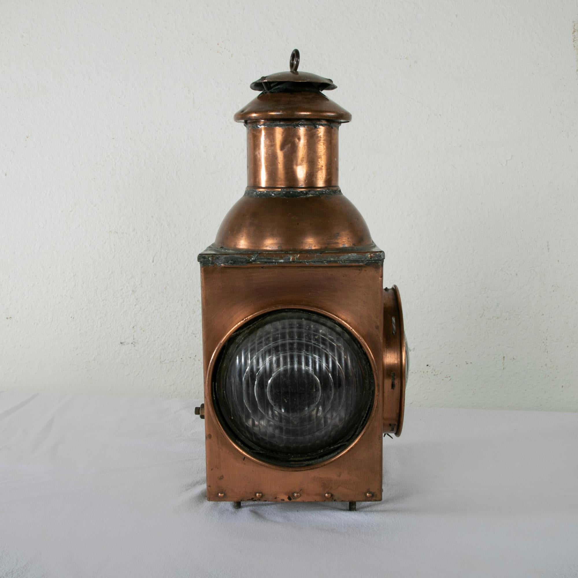 vintage train lantern