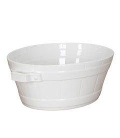 Late 19th Century French Creamware Pickling Bath