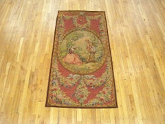 Late 19th Century French Damasse Tapestry Panel