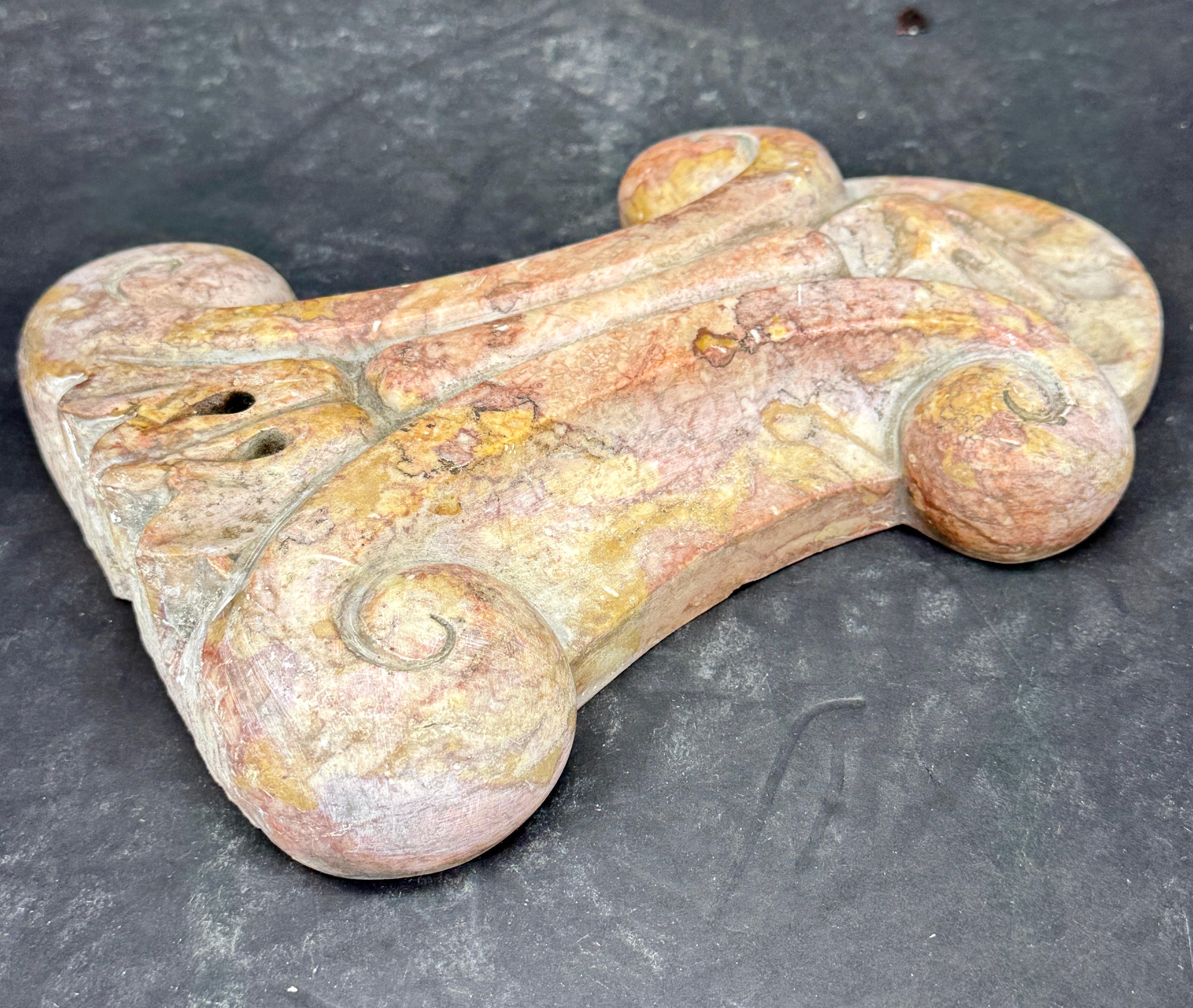 Late 19th-Century French Decorative Marble Fragment Sculpture en vente 5