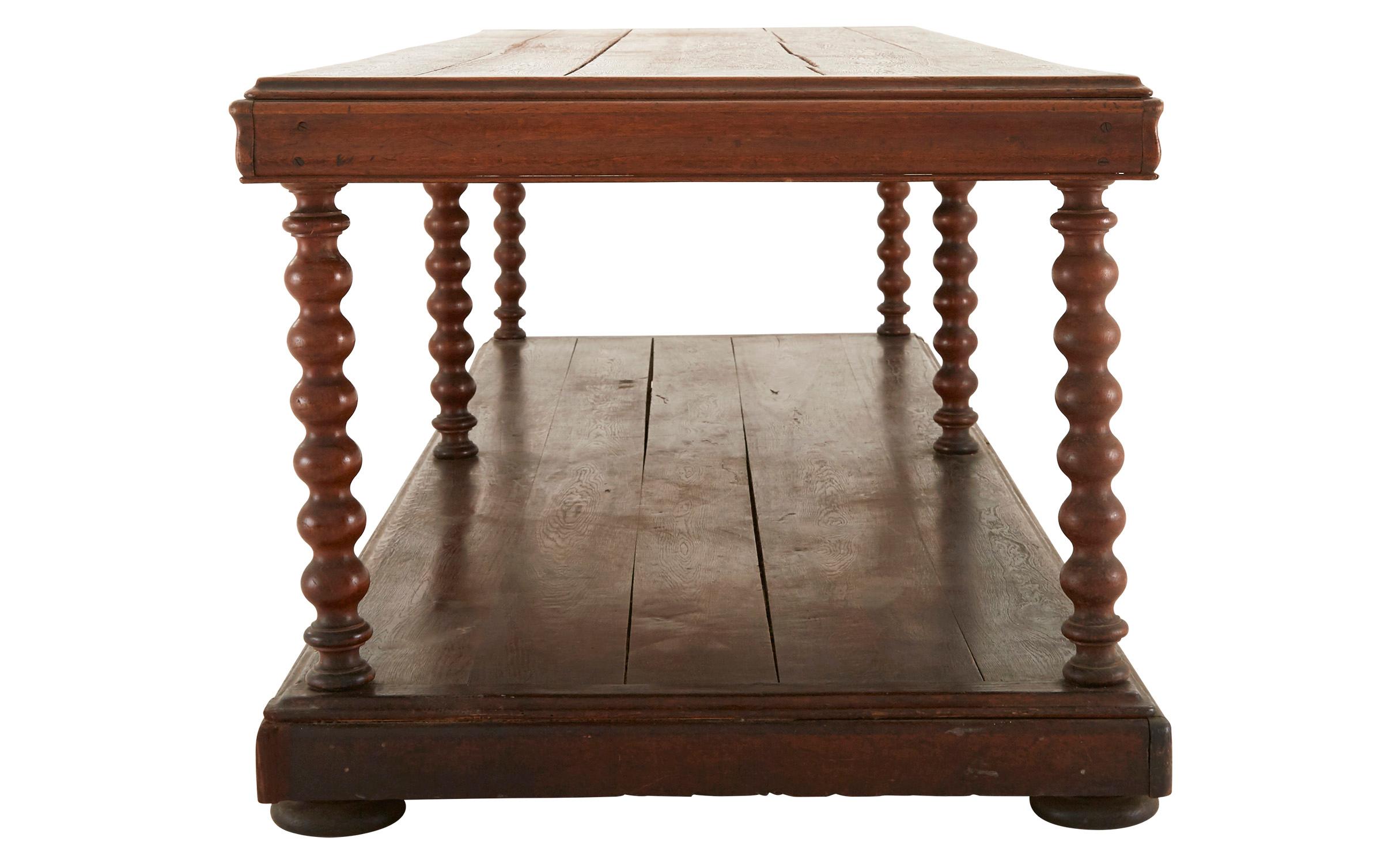 Late 19th Century French Draper's Table (Viktorianisch)