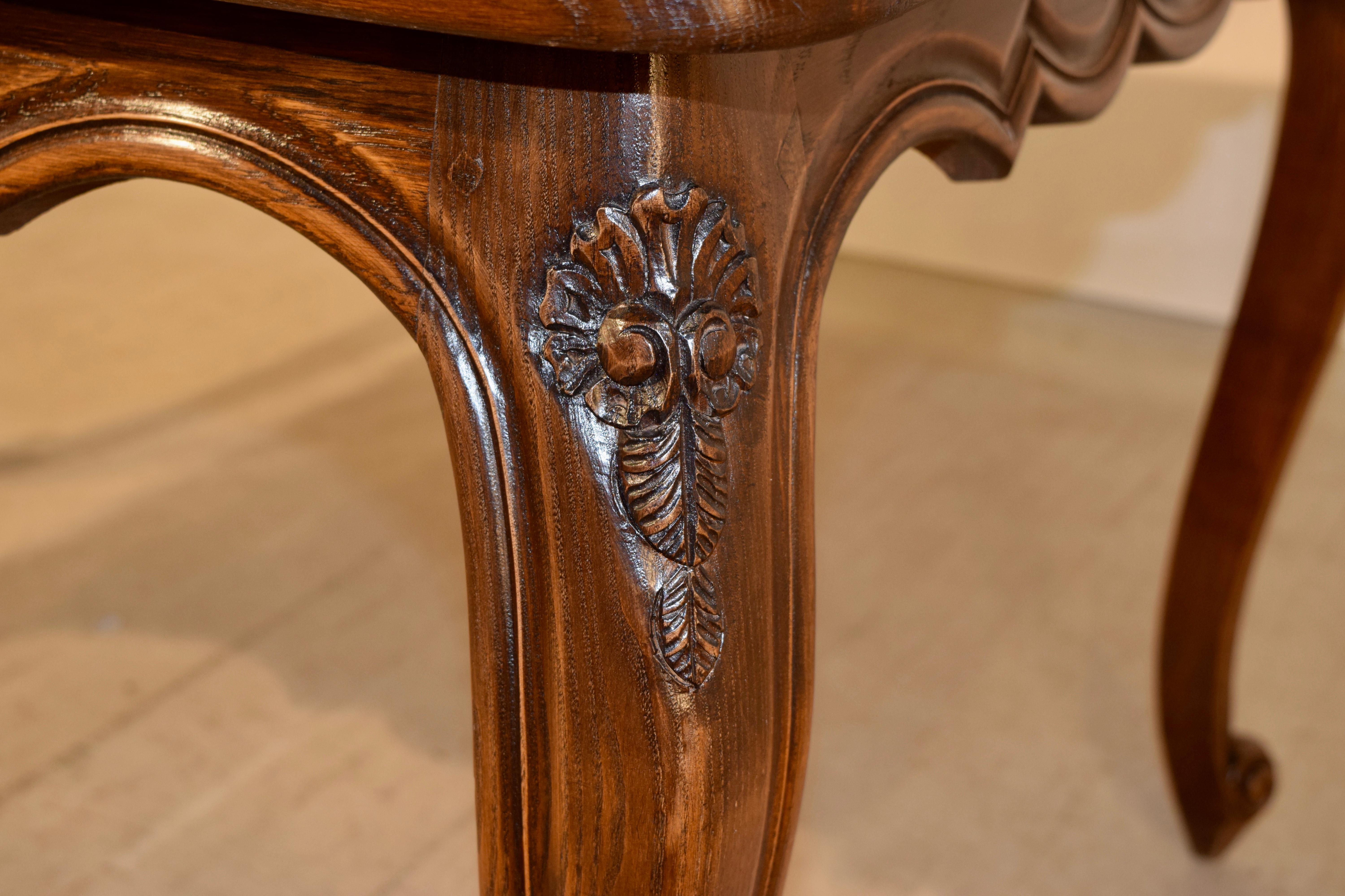 Late 19th Century French Draw Leaf Table 7