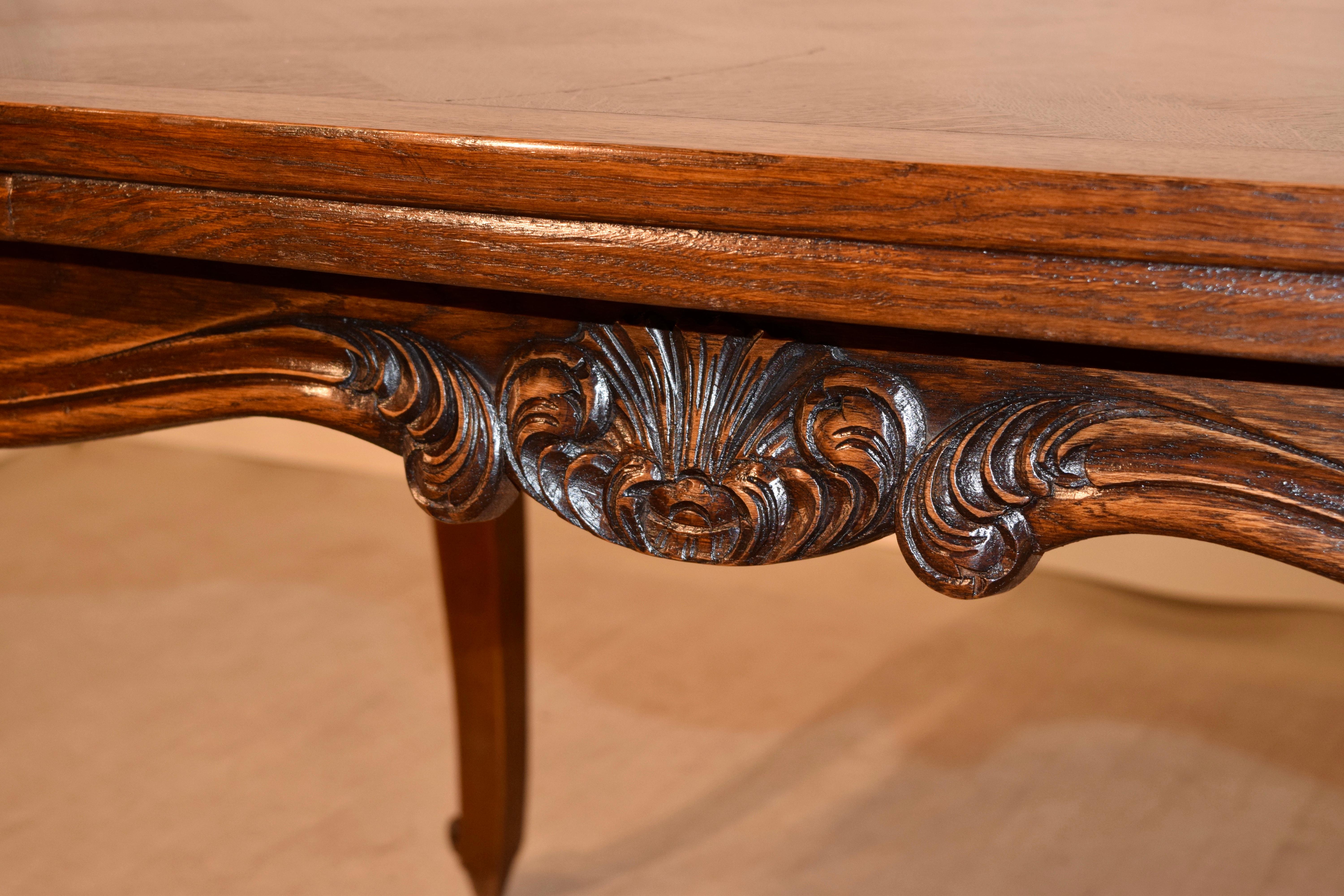 Late 19th Century French Draw Leaf Table 8