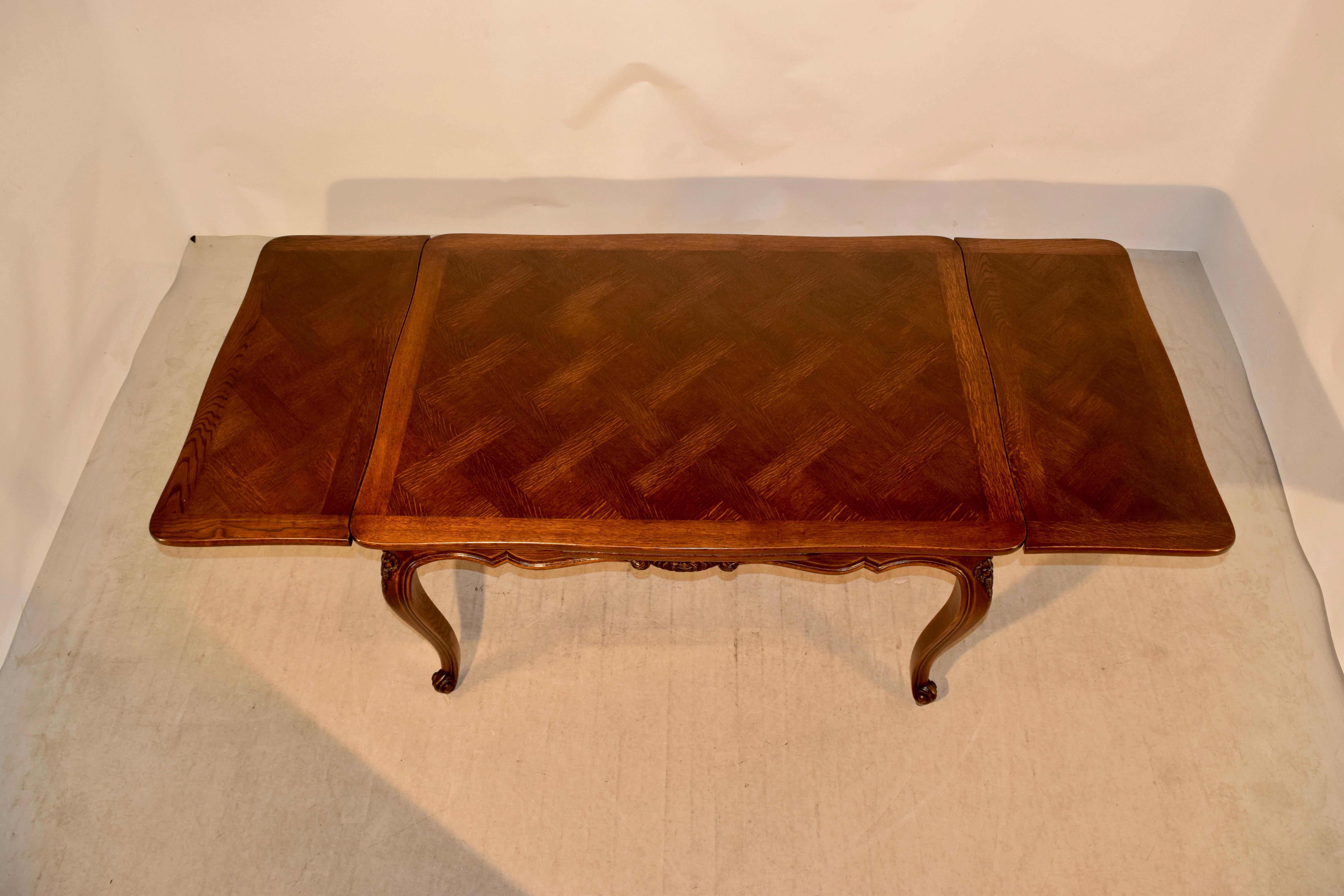 Late 19th Century French Draw Leaf Table 3
