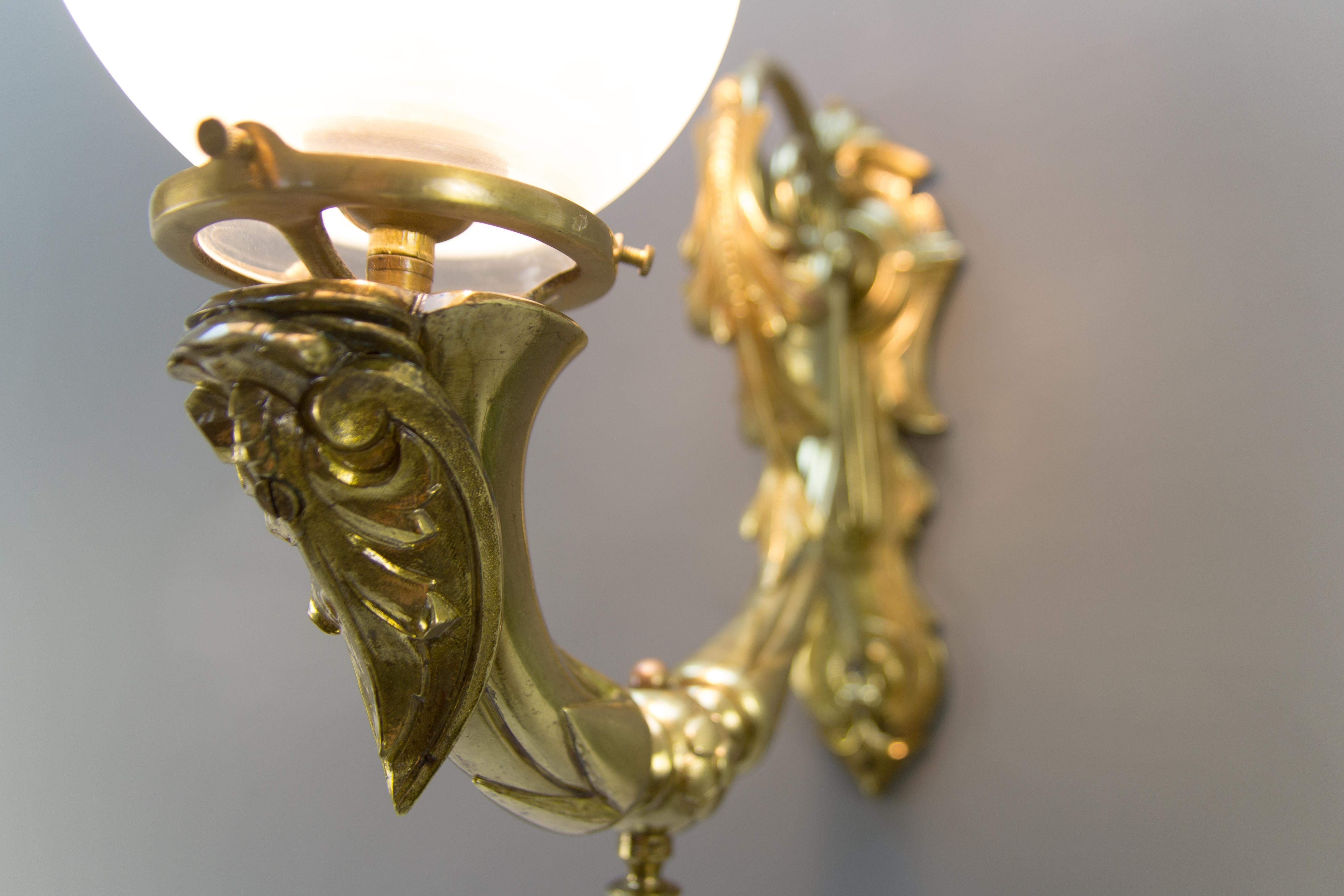 gas wall sconce