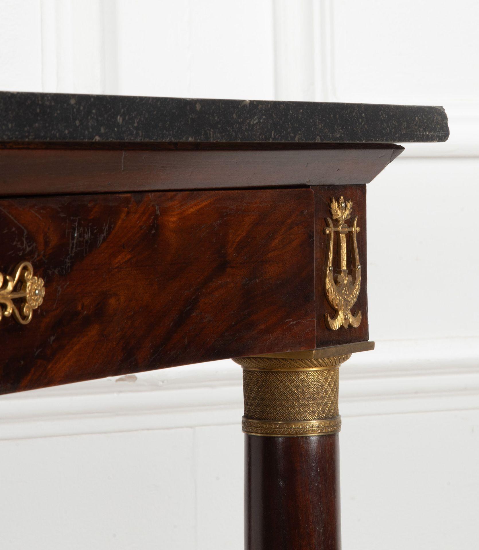 Late 19th Century French Empire Console Table siglo XIX en venta