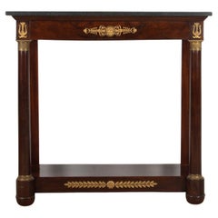 Late 19th Century French Empire Console Table