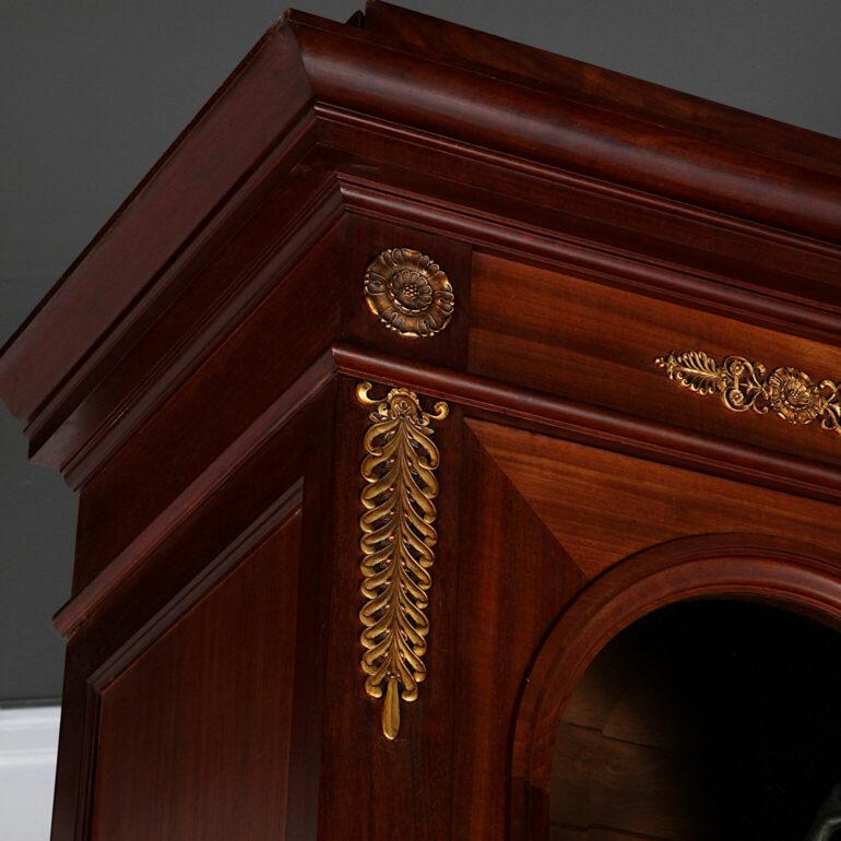 Late 19th Century French Empire Library Bookcase For Sale 3