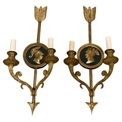 Late 19th Century French Empire sconces