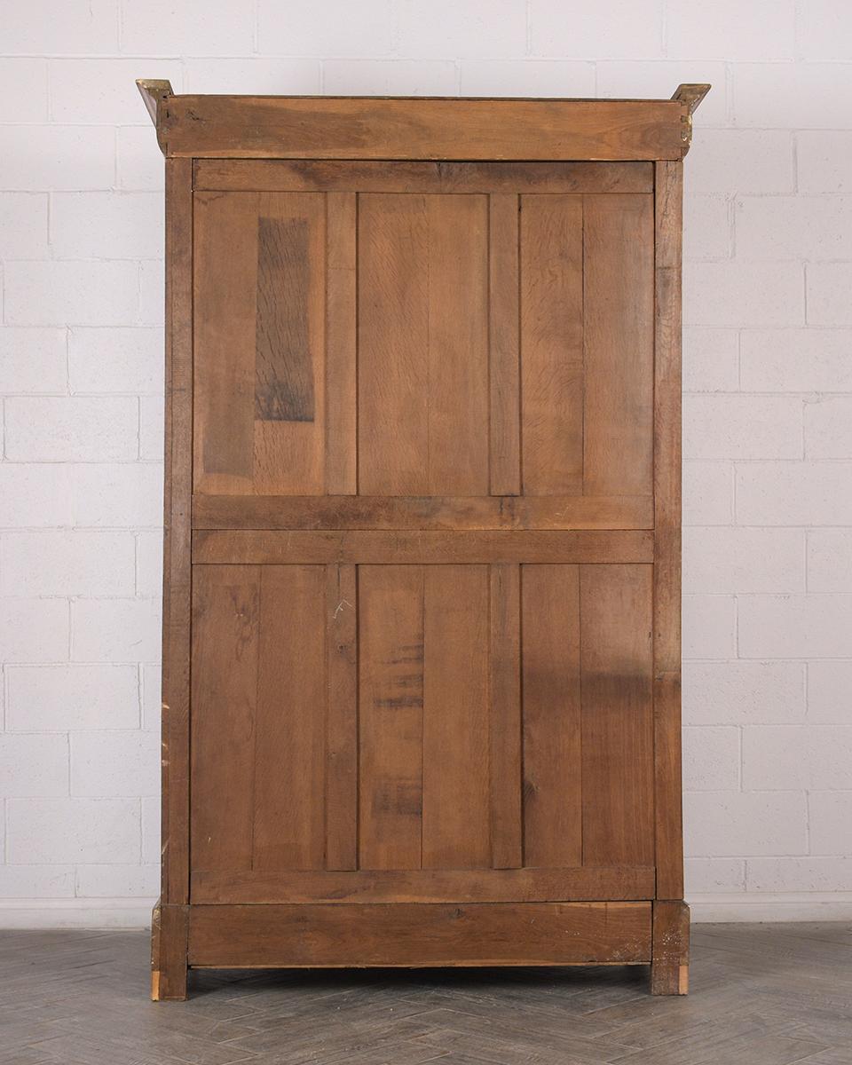Late 19th Century French Empire Style Burled Armoire 5