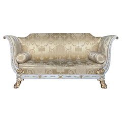 Französisches Sofa im Empire-Stil des späten 19. Jahrhunderts
