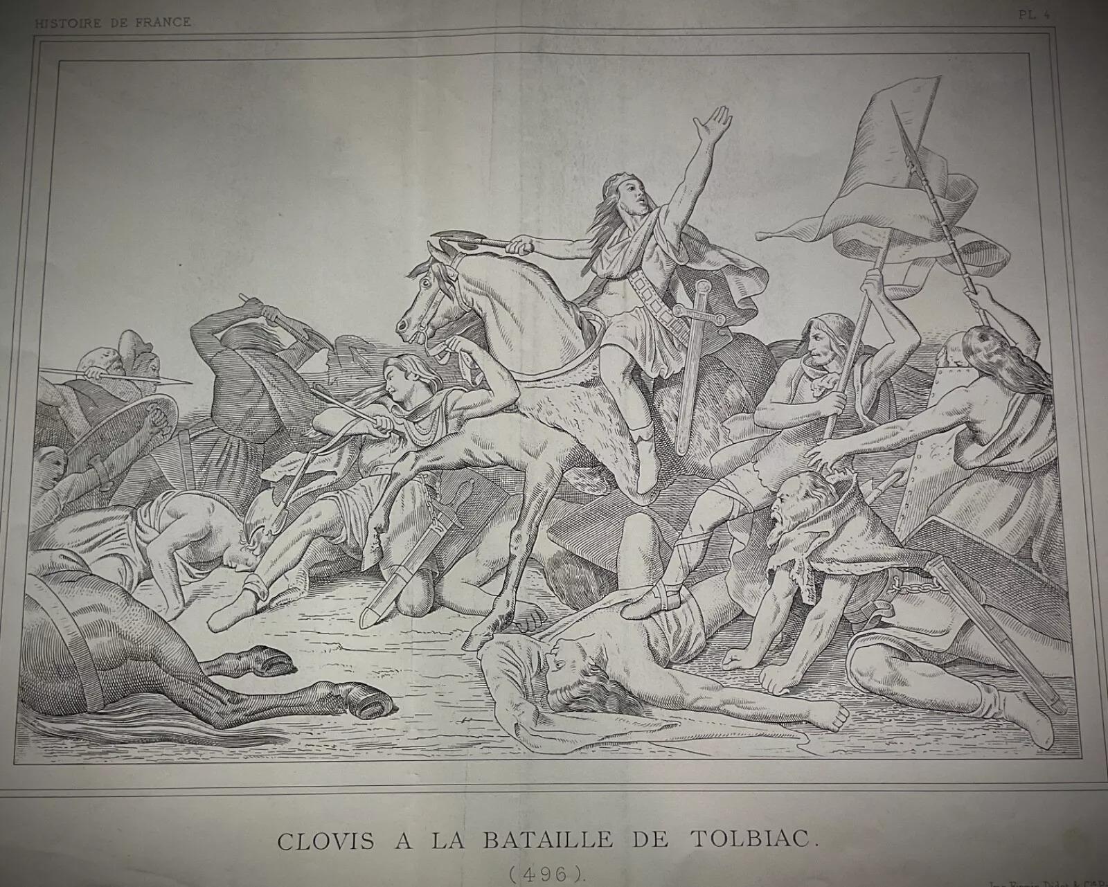 Late 19th-Century French Engraving, 