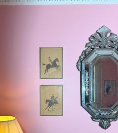 Late 19th-Century French Equestrian Prints by Ernest Alexandre Bodoy, A. Legras