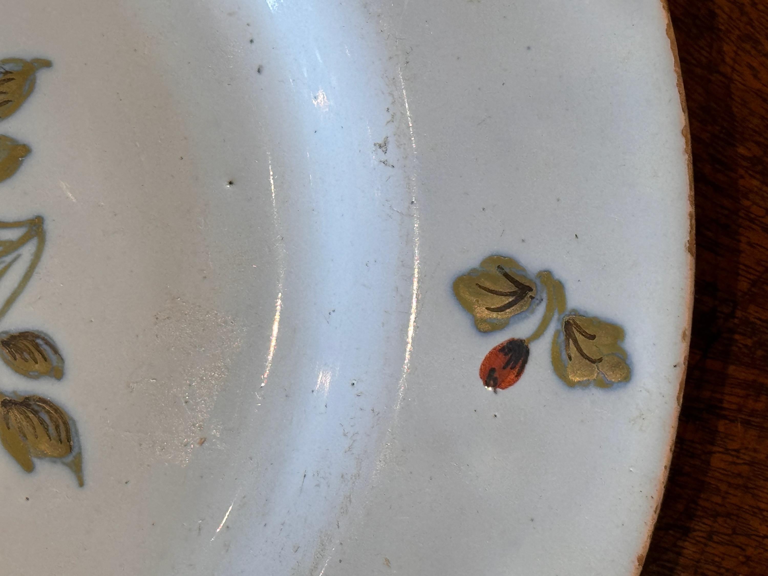 Faïence Assiette en faïence française de la fin du XIXe siècle en vente